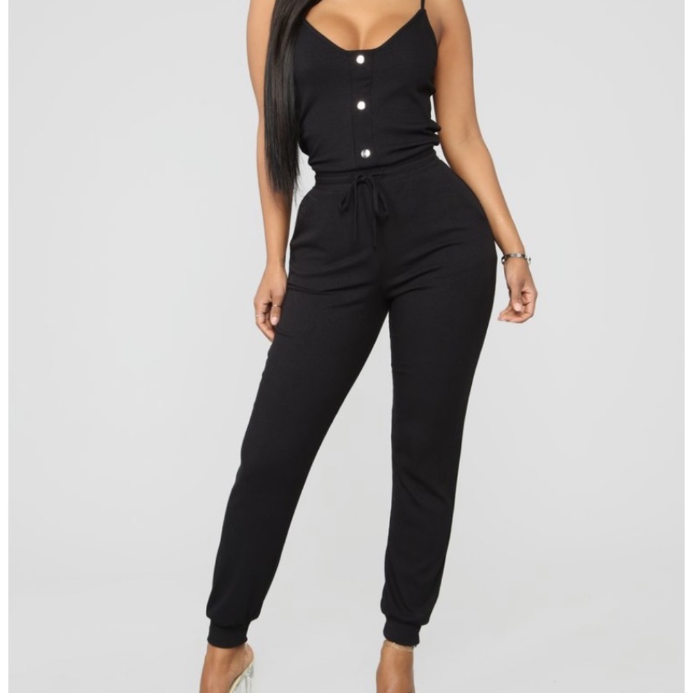 Fashion nova royal blue jumpsuit